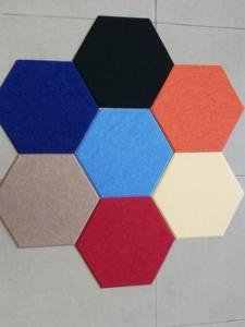China 3.6kg Colorful Polyester Recording Studio Acoustic Panels For Decoration on sale