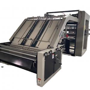China Electric Driven 3 Ply 5 Ply Flute Corrugated Paper Lamination Laminator for Packaging factory