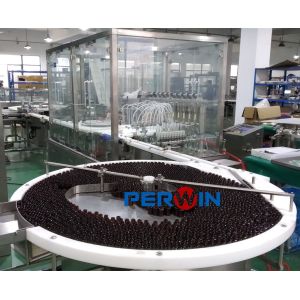 China Perwin Monoblock Vial Bottle Liquid Filling Plugging Capping Machine factory
