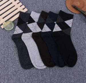 China Eco Hosiery Cotton Crew custom socks ,logo socks and design men sock factory