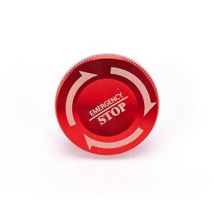 China Emergency Momentary Off Push Button Switch Red Mushroom Cap 6Pin factory