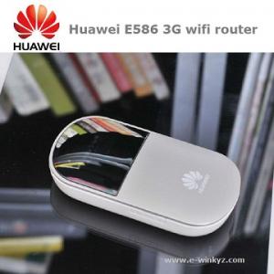 China Huawei E586 21mbps 3g external antenna wireless router on sale
