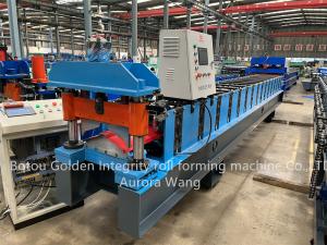 China Good Quality Color Steel Metal Roof Ridge Roll Forming Machine With High Quality factory