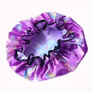 China Durable Biodegradable Terry Cloth Waterproof Shower Cap For Women factory