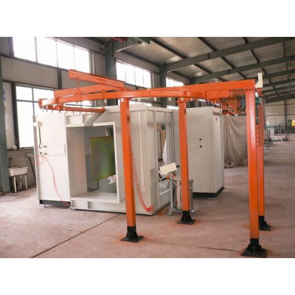 Top Manual Electrostatic Powder Coating Spray Booth Powder Coating Line
