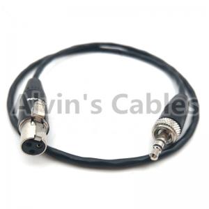 China SONY D11 Camera Audio Cable 3.5mm TRS Audio Plug Conversion locking 3.5mm TRS Audio Plug To 3 Pin MINI XLR female factory