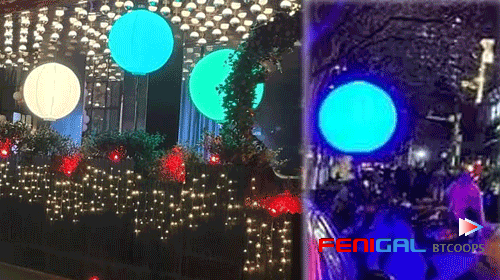 LED Inflatable Outdoor Water Resistant Balloon Lights With Customizable Logos