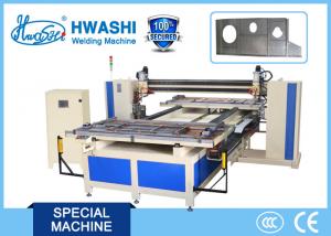 China Automatic Door Sheet Metal Welder With CNC Double Head Mobile System factory