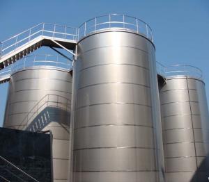 China CE Chemical Pressure Vessels 30m3 50m3 Carbon Steel Oxygen Storage Tank factory