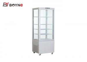 China 215L Commercial Glass Door Refrigerator Drink Display Cabinet Showcase on sale