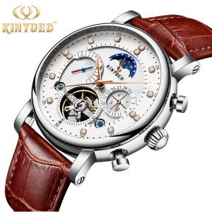 China KINYUED Custom Logo Men Watch Automatic Mechanical Wrist Watch Chinese Mechanical Watch Movement factory
