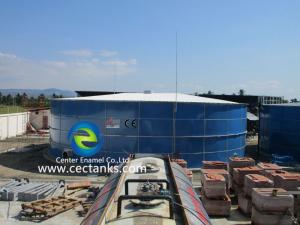 China 0.25mm ~ 0.40mm Double Coating Liquid Gas Storage Tank From 20m³ To 20,000m³ on sale
