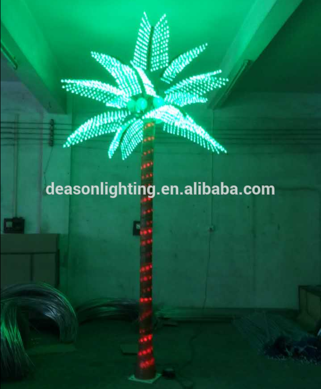 decorative light palm trees
