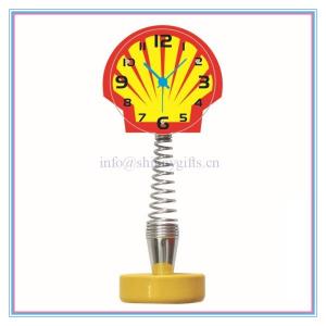 China Promo desk clock in acrylic materials 2014 new acrylic table clock for famous brands factory