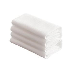 China OEM White Disposable Beauty Towels , Practical Disposable Guest Hand Towels factory