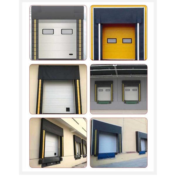 Logistics PVC Loading Dock Shelters Door Seals 2.6m Width Thermal Insulation 3.0m Height