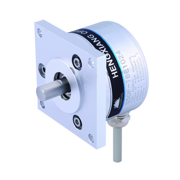 Stainless Steel Shaft Mounted Encoder , Flange Incremental Rotary Encoder