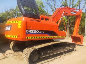 China                  Secondhand Crawler Excavator Doosan Dh220LC-7, Used Digger 220, 100% Original Without Any Repair, Used Construction Machine in Good Working Condition on Sale              factory