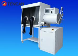 China Purification System 2 Glove Ports Inert Atmosphere Glove Box Single Operating Sided on sale