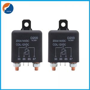 China 200A High Current Automotive Relay 12V 24V Preheating Relay Car Starter Relays on sale