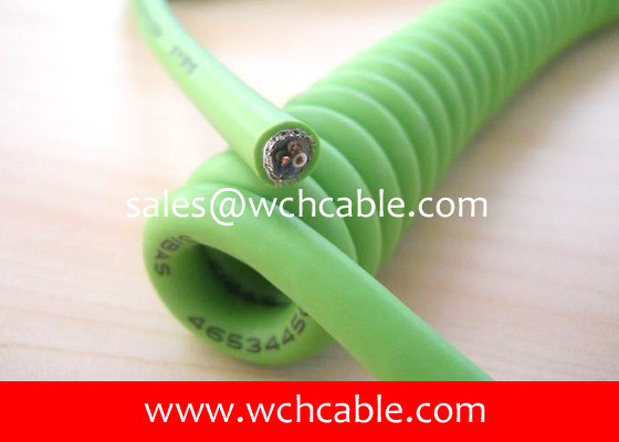 UL21142 Alkali Resistant Smooth Surface Spring Cable 60C 30V
