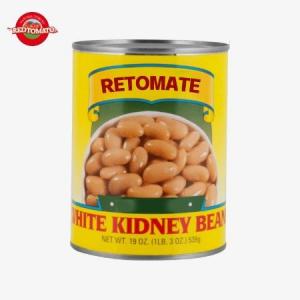 China Convenient Canned White Kidney Beans In Brine 800g Nutritious Food on sale