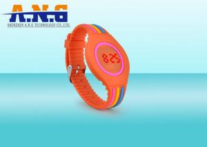 China OEM Rfid Wristbands Silicone with LED digital watch / led touch screen watches factory