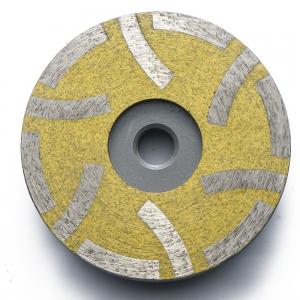 China Customized Support OEM Metal Bond Diamond Angle Grinder Cup Wheel for Stone Polishing factory