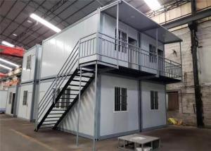 China Environmental Friendly Prefabricated Shipping Container House For Labor Camp / Office / Workers Accommodation factory