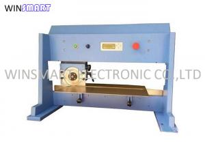 China 100-500mm/s Automatic PCB Separator Machine CE 450mm Cutting Length on sale