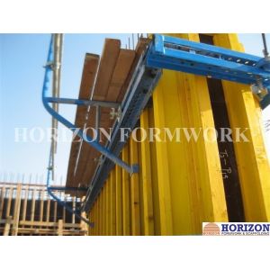 China Safety Platform Wall Formwork Systems Scaffold Board Brackets For Pouring Concrete factory