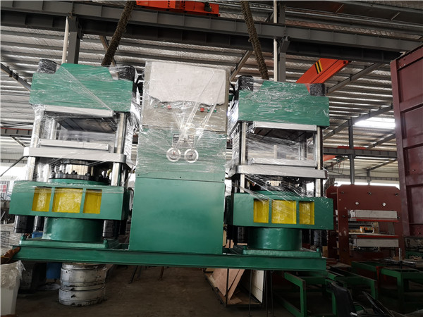 XLB-600X600X1/250T Automatic PLC Control Double Rubber Vulcanizing Press Machine 2