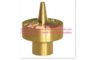 China CE Fountain Spray Heads With Base Fixed Blossom , Garden Fountain  Nozzle on sale