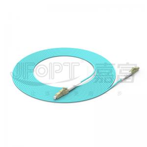 China LC-LC Fiber Optical Patch Cord Short Boot Angled Boot on sale