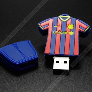 China Clothes pen drive soccer clothing series flash drive bulk usb memory stick 2.0 USB Stick factory
