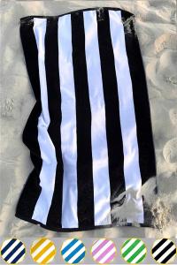 China 100% Cotton Stripe Designed Beach Towel Bath Towel For Beach Bath Pool on sale