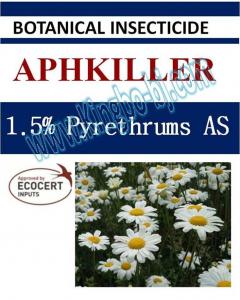 China organic insecticide, 1.5% Aphkiller AS, pyrethrin, biopesticide, botanic, natural factory