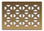 Copper Brass Metal Mesh Panels , Noise Control Perforated Steel Mesh 500*2000mm