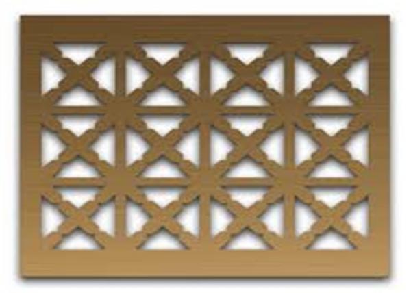 China Copper Brass Metal Mesh Panels , Noise Control Perforated Steel Mesh 500*2000mm factory
