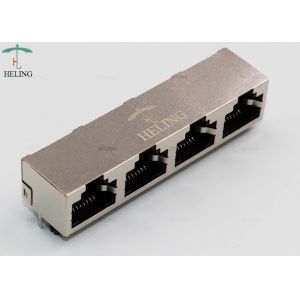 60Hz Thru Hole Shielded RJ45 Jack 8p8c Connector MJ5688-B014-HPRD1