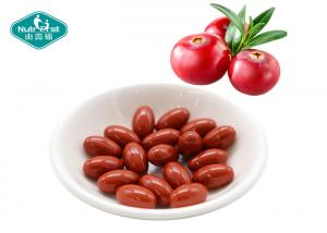 China Healthcare Food Supplement Cranberry Extract Supports Vitamins Capsules Urinary Tract Health factory