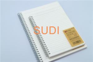 China Single Binding Wire 80 Sheets 70gsm Loose Leaf Spiral Notebook on sale