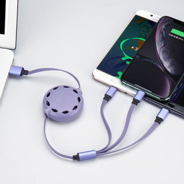 2.8A Max Current 3.3ft Universal USB Cord Quick Charging Custom Logo