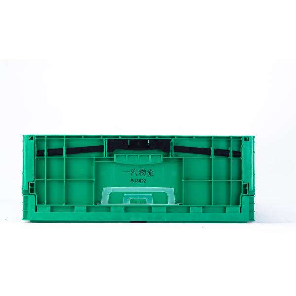 Durable PP Plastic Turnover Box Solid EU Collapsible Crate Plastic Foldable Stackable Crate