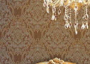 China Embossed 1.06m Korean Wallpaper / Soundproof Living Room Modern Wallpaper , Country Style factory