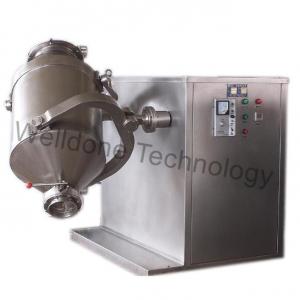 China GMP Standard Spices Powder 3D Mixing Machine Multiple Direction Rotation factory