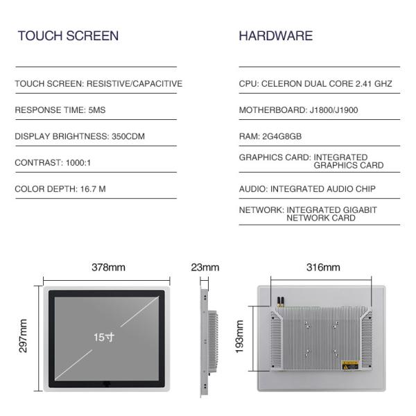 10'' Hanging Digital Signage Workshop Fully Enclosed Resistance Capacitor