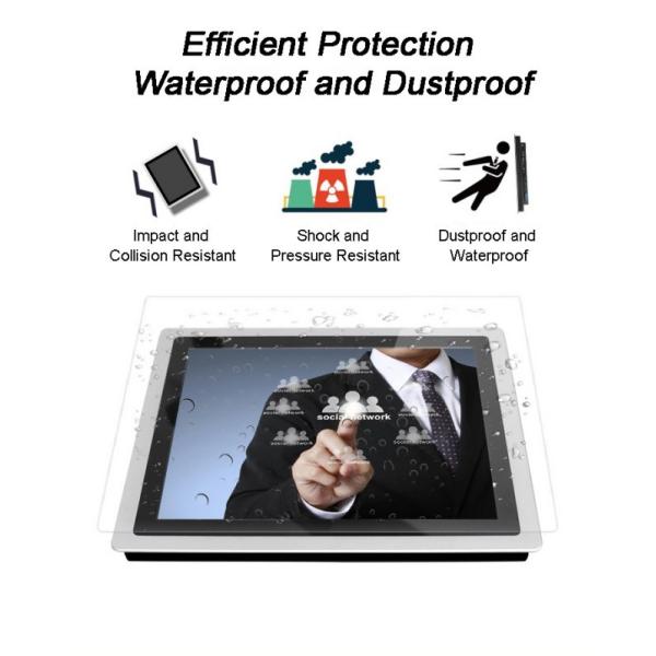 Fanless Waterproof 15 Inch Large Industrial Rugged Tablet Core 10th I5 All in One Pcs Embedded Touchscreen Computers