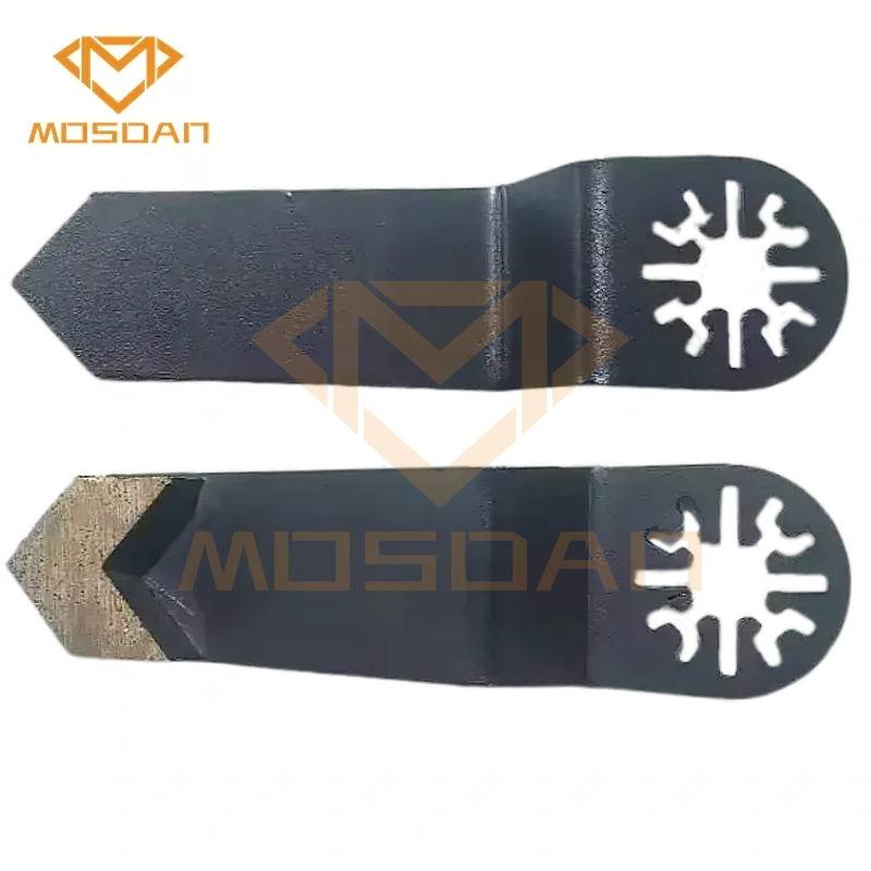 Mosdan Universal Oscillating Multi Tool Blade Single Arrow Grinding Pads for Concrete Corner