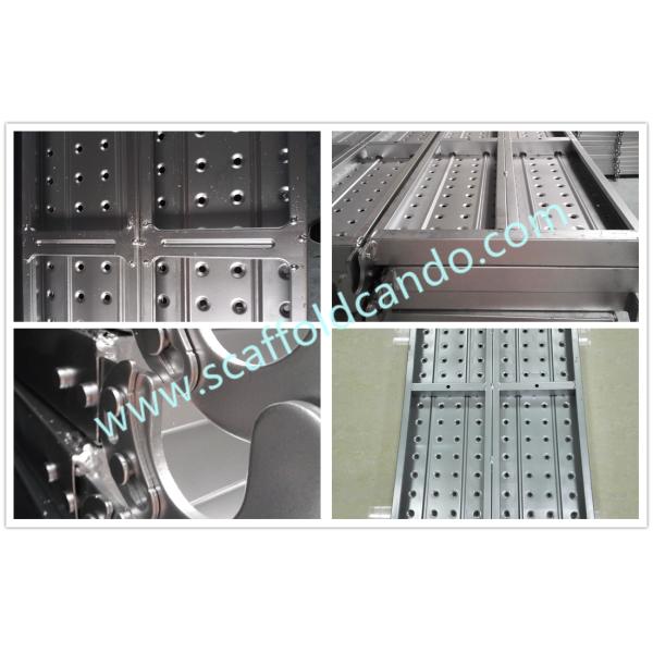Useful working platform steel board steel plank with hooks 1200mmL 1500mmL 1800mmL 1829mmL Q235 for scaffolding frame